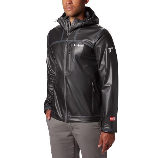 Columbia OutDry Softshell Jacket Black For Men's NZ67154 New Zealand